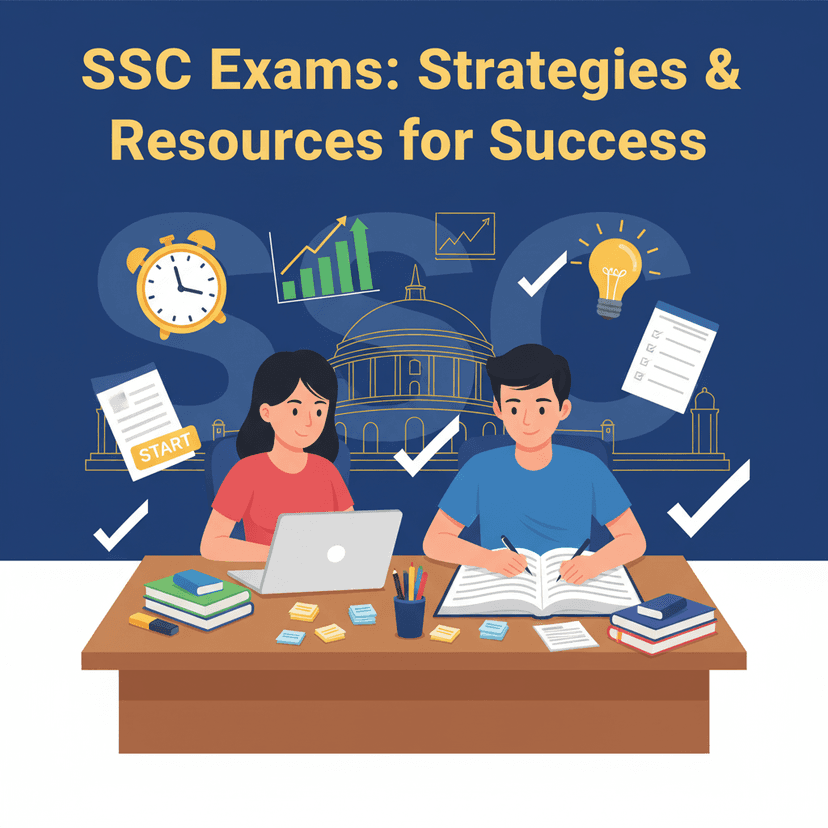 Cover image for SSC Exams Strategies and Resources for Success